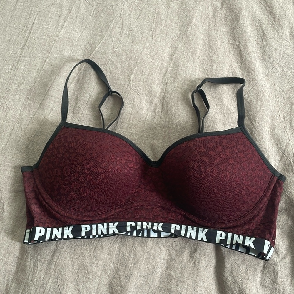PINK padded bralette